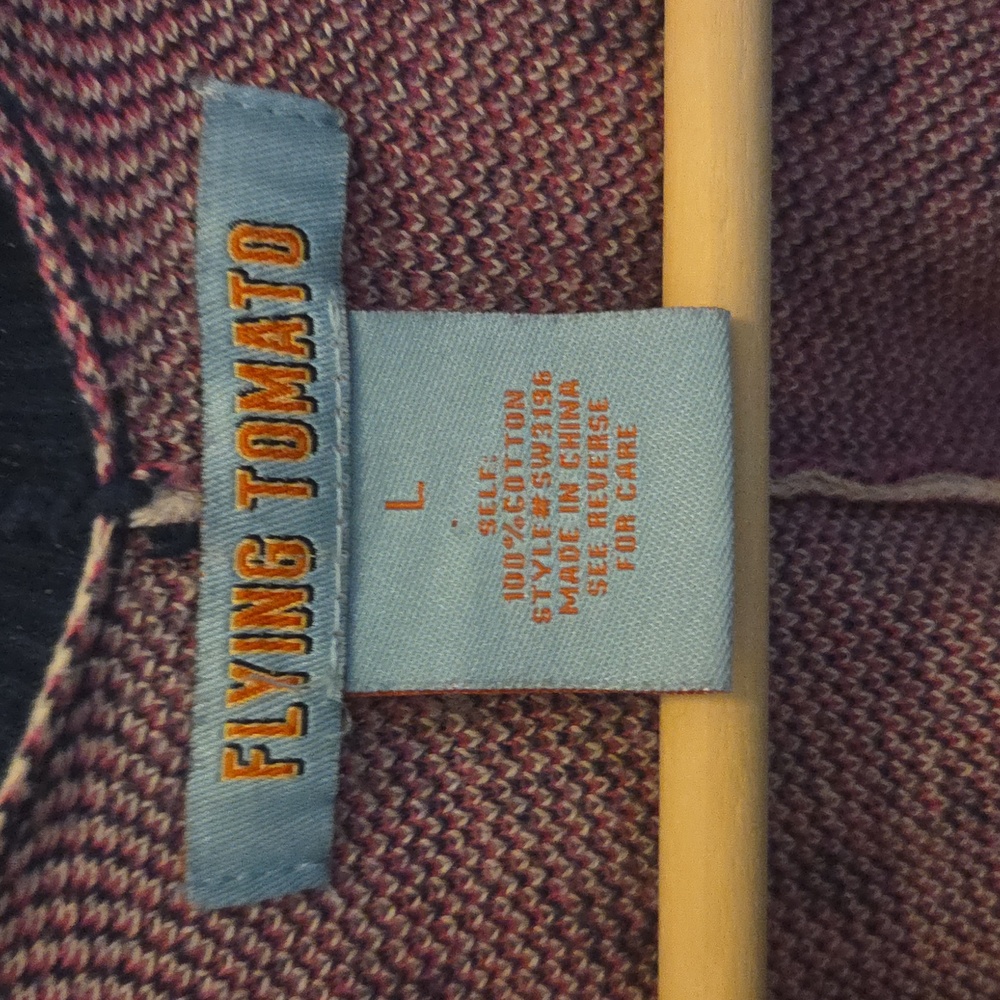 Flying Tomato Aztec Patterned Open Front Sweater - image 2